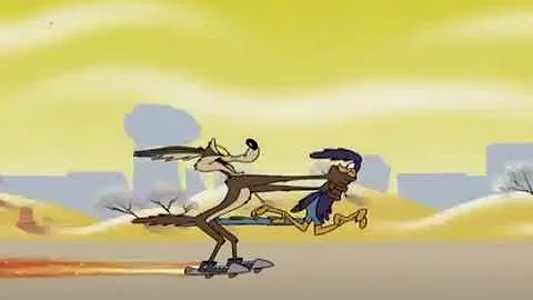 Cartoon Network TV Spot - ACME Hour - Wile E. Coyote finally catches the Road Runner (NOT CANON)