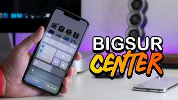 BigSurCenter iOS 14 Mac Style Control Center For your iPhone