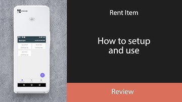 Rent Item: Rental solution for Clover POS (September 2021)