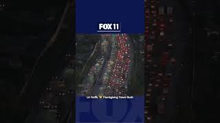 Thanksgiving Week Traffic On East Los Angeles