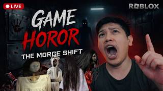 Live streaming gameplay mabar the morgue shift #roblox #shorts #horror