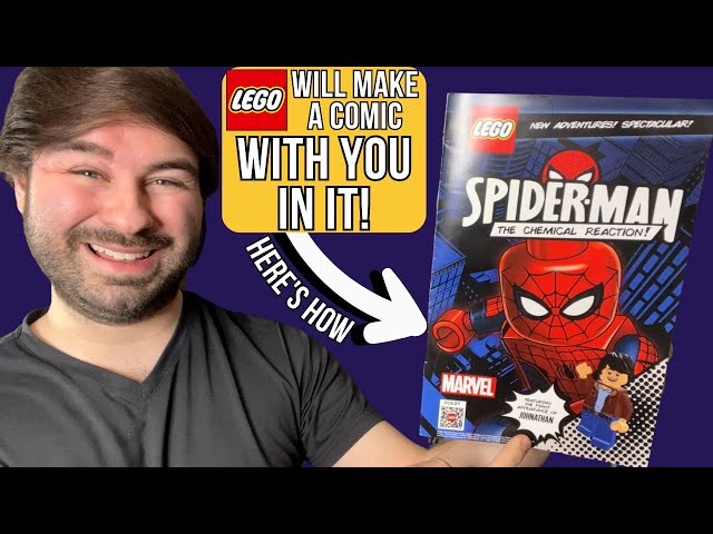 LEGO Made a Comic Book with ME in It - Here's How to Get of YOU! -