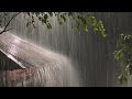 Gentle Night RAIN - Rain Sounds For Sleeping - Heavy Rain for Better Sleep and Relaxation - ASMR