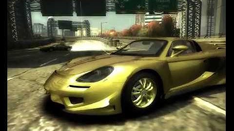 Need For Speed Most Wanted 2005 - Porsche Carrera GT - Sprint Valley & State