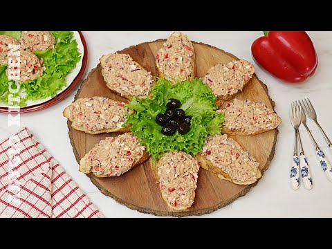 Salata de ton cu maioneza si ceapa rosie | Adygio Kitchen