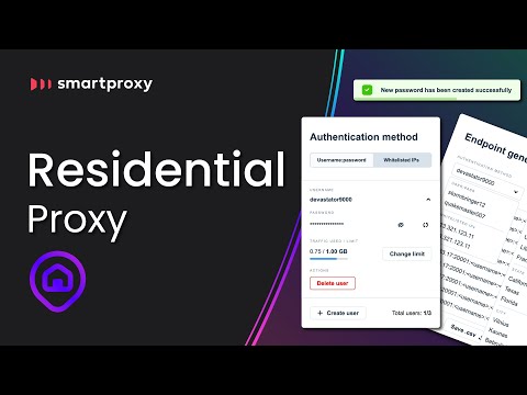 Smartproxy Residential Proxies - Gather Data Anonymously