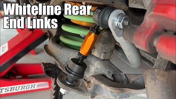 Installing Whiteline Rear Endlinks on my Focus ST