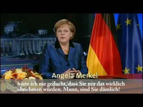 Übersetzt: Die Neujahrsansprache von Angela Merkel 2011