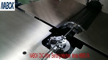 WB80 -7A 3D High Precision CNC wire bending machine | China NABOK Machinery