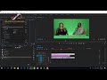تعلم كيف تصنع ستوديو افتراضي من التصوير على خلفية خضراء ببرنامج adobe premiere cc2018