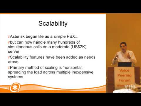 Building high-performance VoIP Clusters using Asterisk (Open Source). Speaker: Kevin P. Fleming, Director of Software Technologies for Digium (c) 2007 Stealth Communications. Recorded at Voice Peering Forum Winter 2007.