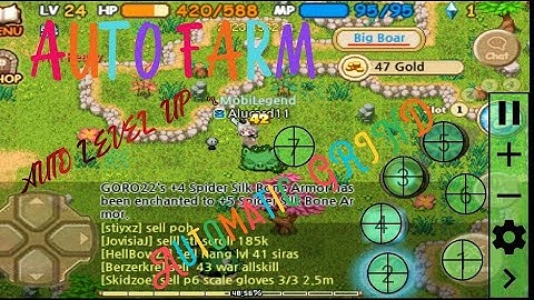 How to AFK or Automatic Farm Grind or Level UP in TWOM