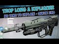 Destiny no time to explain  trop long a expliquer  fusil de linconnue exotique  qute fr