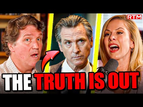 Tucker Carlson SPEECHLESS As Ana Kasparian EXPOSES Newsom's Dirty Secret