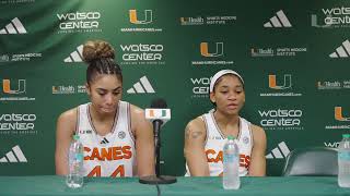 Tricia Cullop, Cameron Williams & Jasmyne Roberts: Virginia Tech Postgame Presser
Tricia Cullop, Cameron Williams & Jasmyne Roberts: Virginia Tech Postgame Presser Tricia Cullop, Cameron Williams & Jasmyne Roberts: Virginia Tech Postgame Presser