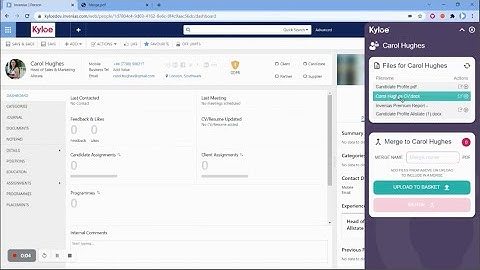 Edit any document, including PDFs, from within Invenias