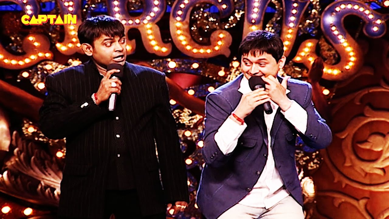 SWAPNIL और VIP ने सुनाई HARYANVI SHOLAY की कहानी || Comedy Circus 1 19