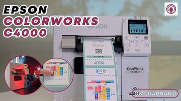 Epson ColorWorks C4000  On Demand Color Badges Testimonial | OmegaBrand