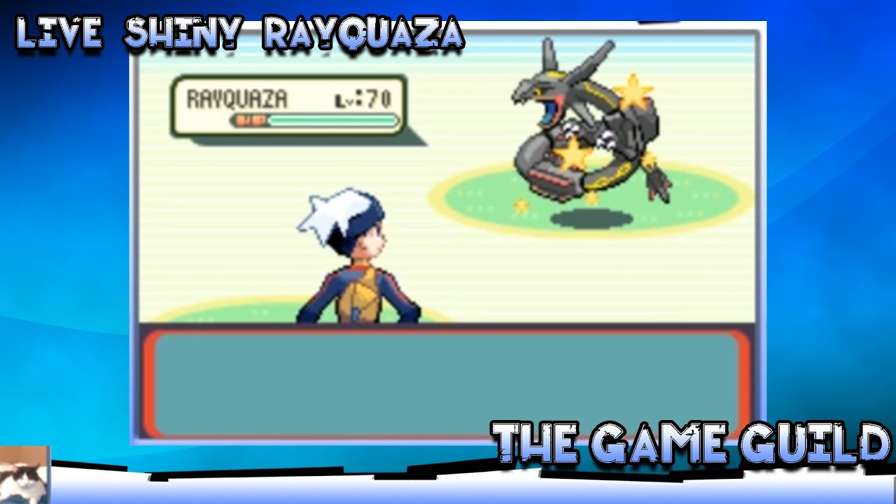 Shiny Hunting Rayquaza : r/PokemonEmerald