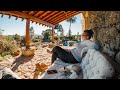 Barn Renovation Project | Completing Our Veranda! Off-Grid in Portugal