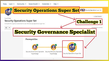 Security Governance Specialist | Security Operations Super Set | Challenge 1