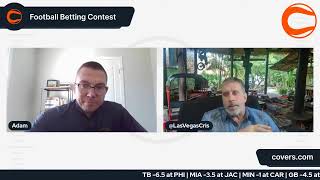 Week 6 NFL Betting Contest Consensus Predictions with Adam Chernoff and Las Vegas Cris
