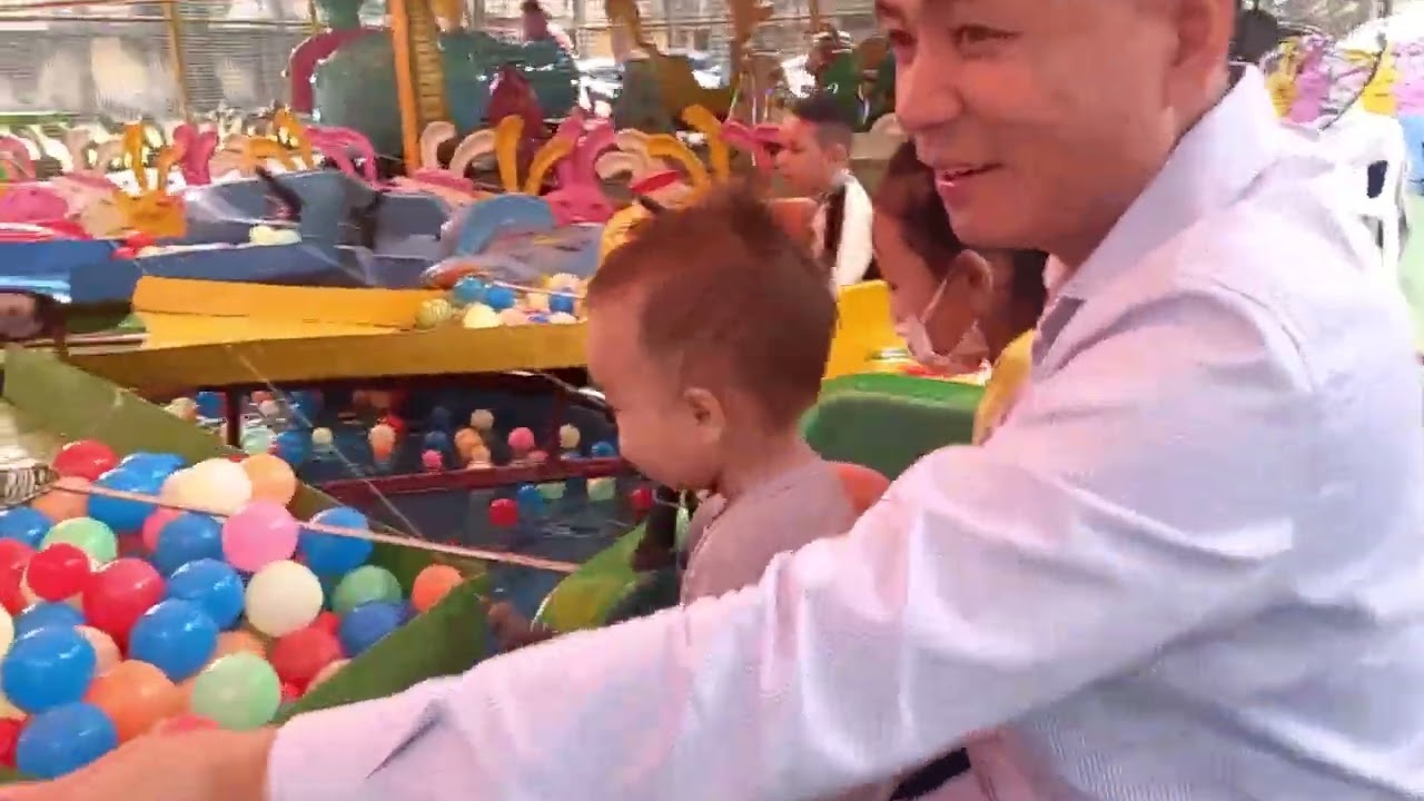 #Đi chơi công viên Thủ Lệ cùng gia đình Đan Bưởi