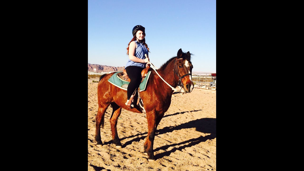 Riding Barrels (111014) YouTube