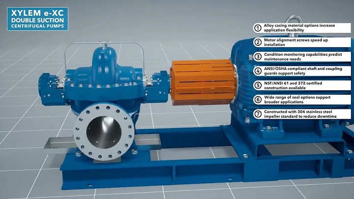 Xylem e-XC Double Suction Centrifugal Pumps