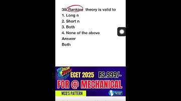 Mechanical MCQs for ECET 2025 🚀 | Q-98 Strategy to Achieve Top Rank!,#ecet2025