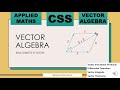 What Are Vectors? | Magnitude and Direction Made Easy |CSS|APPLIEDMATHS|VECTORALGEBRA|
