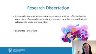 Study Social Work (M.S.W.) at Trinity