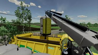 FS22 Collecting porta potties for manure