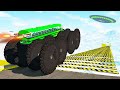 Air Speed Bumps Crashes #7- Beamng drive