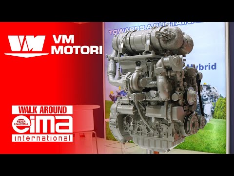 The smallest hydrogen engine!! From VM Motori at EIMA 2024
