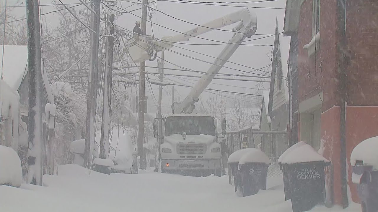 Xcel Energy crews prepare for heavy, wet snow to hit Colorado YouTube