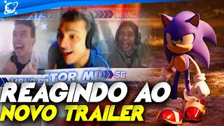 Victor Miller, Mano Palmitão E .Vitorsg Reagindo Ao Novo Trailer De Sonic Frontiers