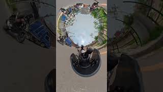 Dji osmo 360 camera 1st video #automobile #dji #360video #explore #fyp