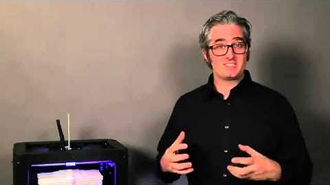 The MakerBot Replicator 2 Desktop 3D Printer   How It Works