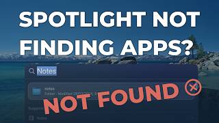 Mac Spotlight Not Finding Apps | 2-Minute Fix