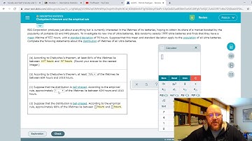 BUSAD265 Ch 3 Chebyshev