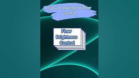 Tweak Screen Brightness on Mac