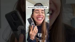 Answering THe SCAM call #funn #funny #fyp #comedy