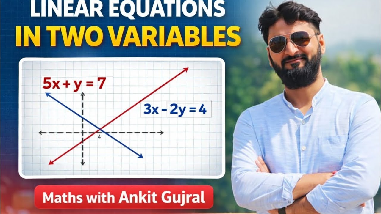Linear equation in two variables #cbseclass10boards @ankitgujral2533 