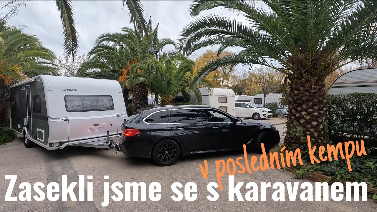 #14 Nejhorší parkování karavanu 🔥 | Poslední otevřený kemp u Barcelony | Návštěva vlakového muzea