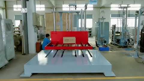 Drop Tester for big and heavy package meet ISTA test Standards