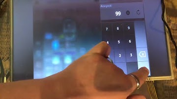 External touchscreen on Yamaha ModX