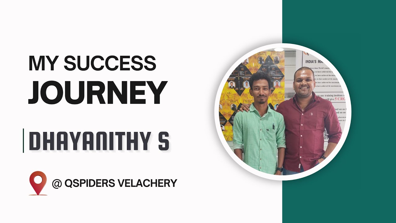 Congratulations, Mr. Dhayanithy S, for getting placed as a Software ...