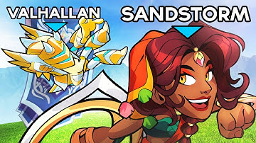 Sandstorm Makes VALHALLANS Look like GOLDS on Chakrams… | Brawlhalla Viewer Games