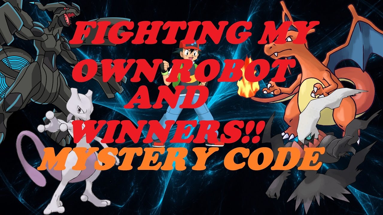 New Mystery Code Bot Fight Roblox Project Pokemon Youtube